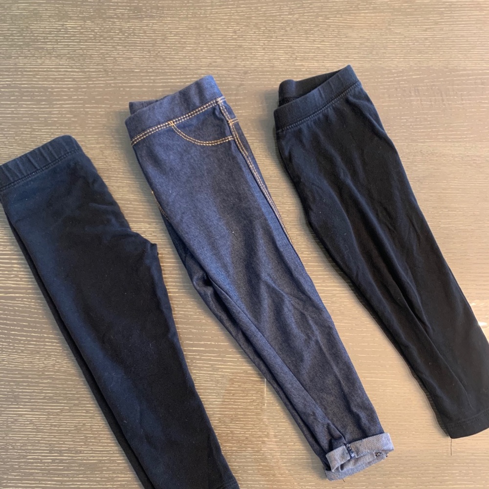 3 Piece Bundle - Girl’s Leggings - Sizes 2-3yrs